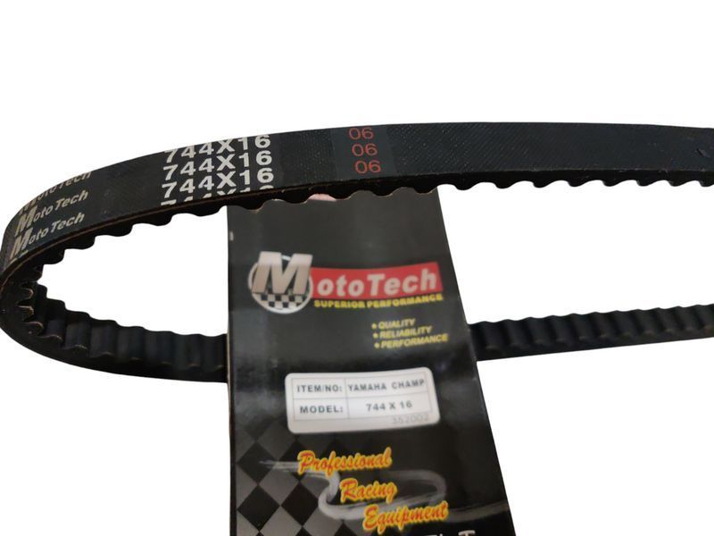 Ремінь варіатора 744-16 Yamaha CHAMP BWS MotoTech Тайвань 2429658519 фото