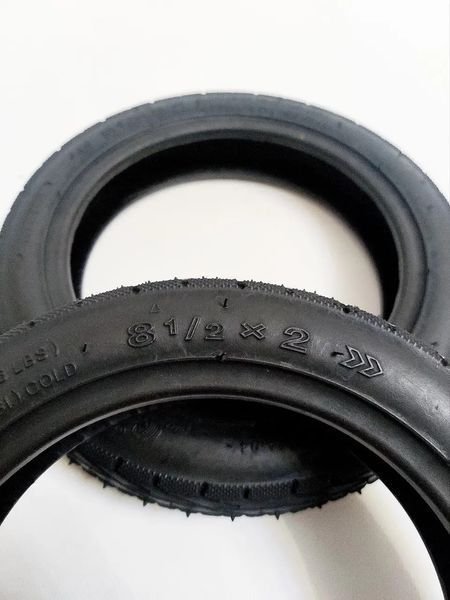 Покришка з камерою 8 1/2*2 для електро самоката 76167 2026857309 фото