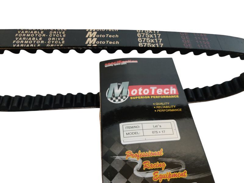Ремінь варіатора Suzuki 675-17 LETS MotoTech Тайвань 2429189262 фото